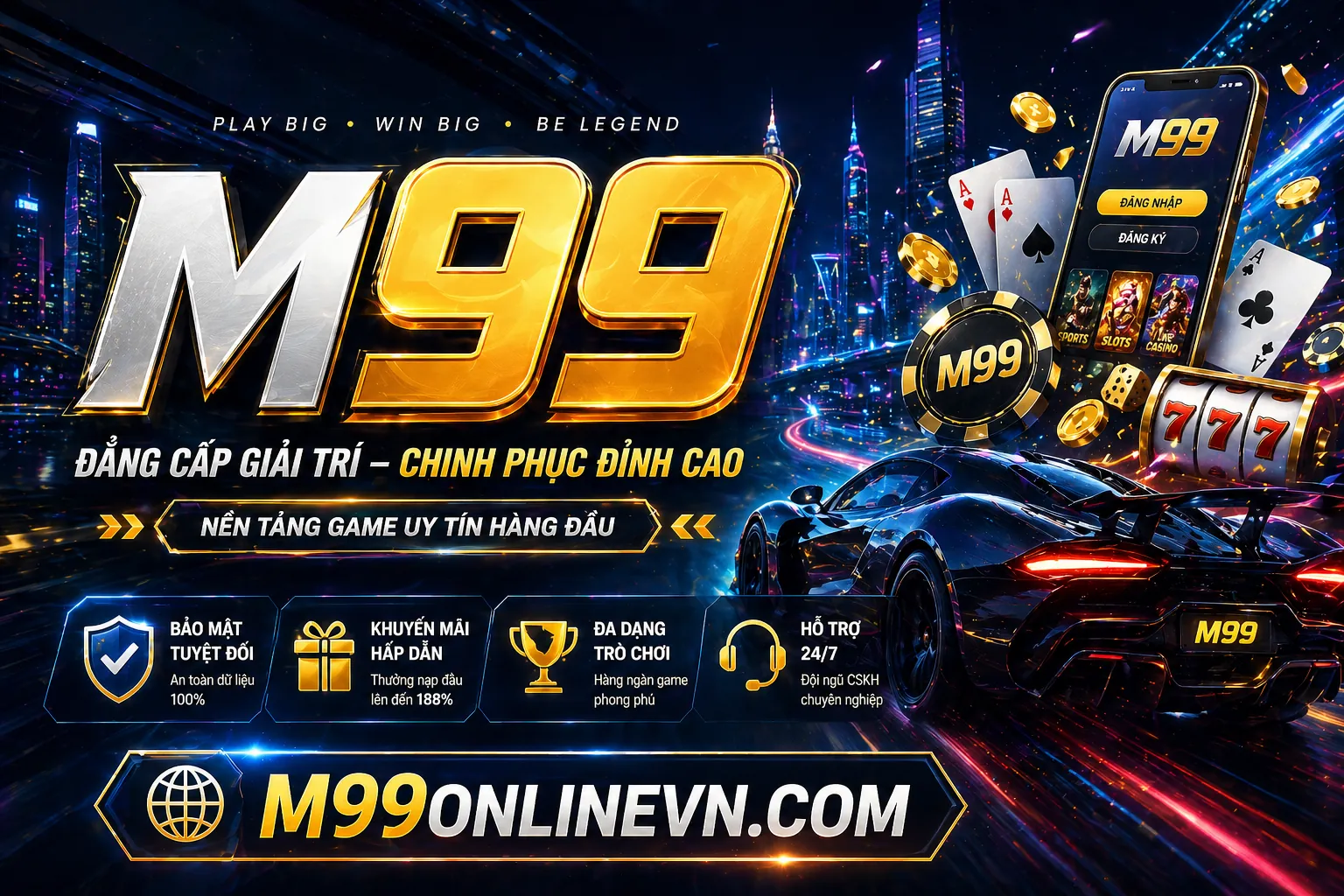 Banner khuyến mãi nổ hũ V9BET