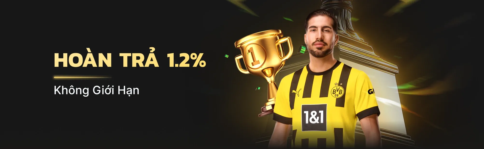 Hình ảnh khuyến mãi chào mừng thành viên mới của v9bet